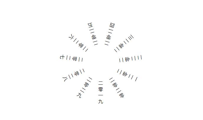 JavaScript时间轮盘：js元素圆形布局制作时间轮盘动画